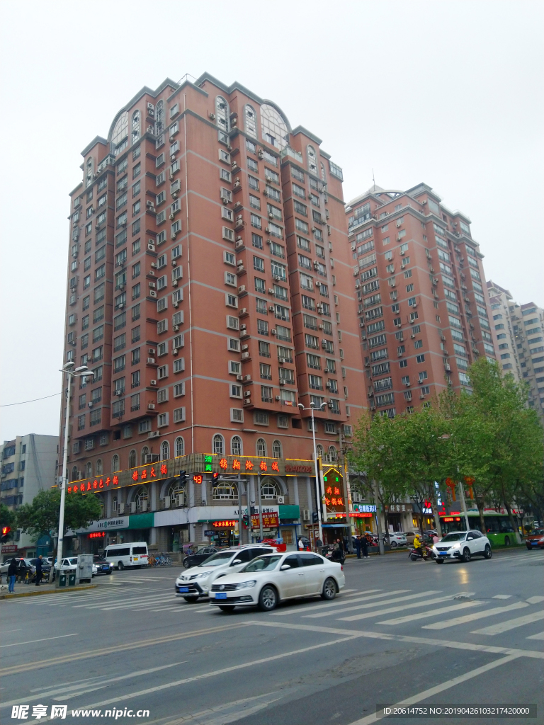 城市高楼风景