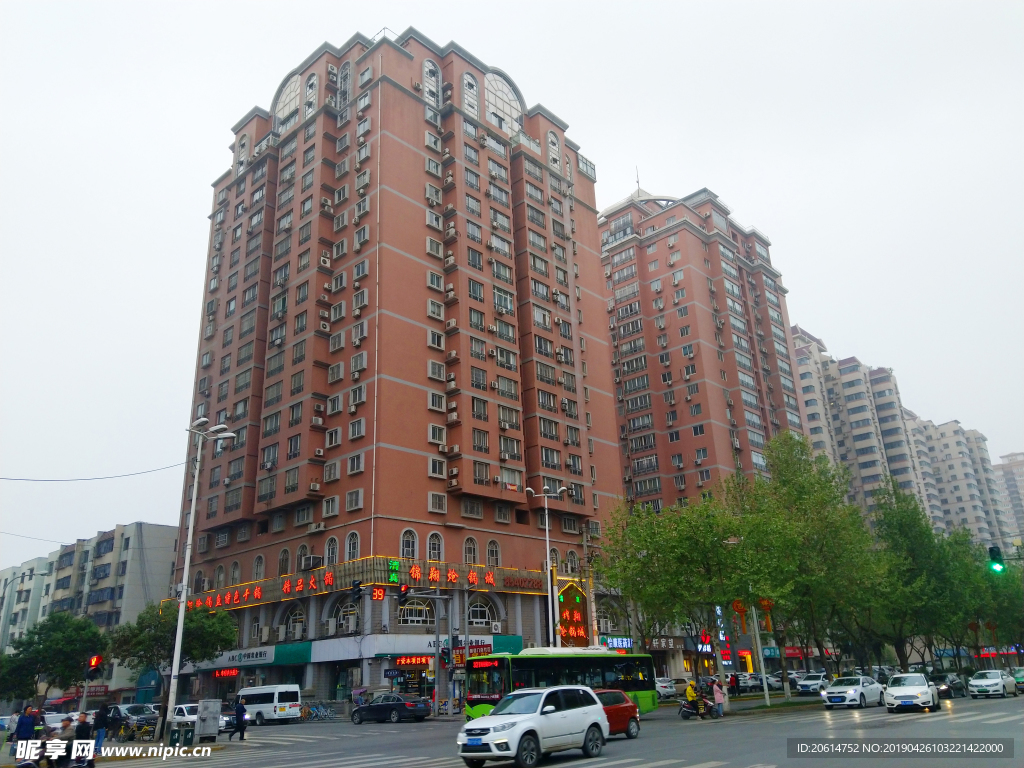 城市高楼风景