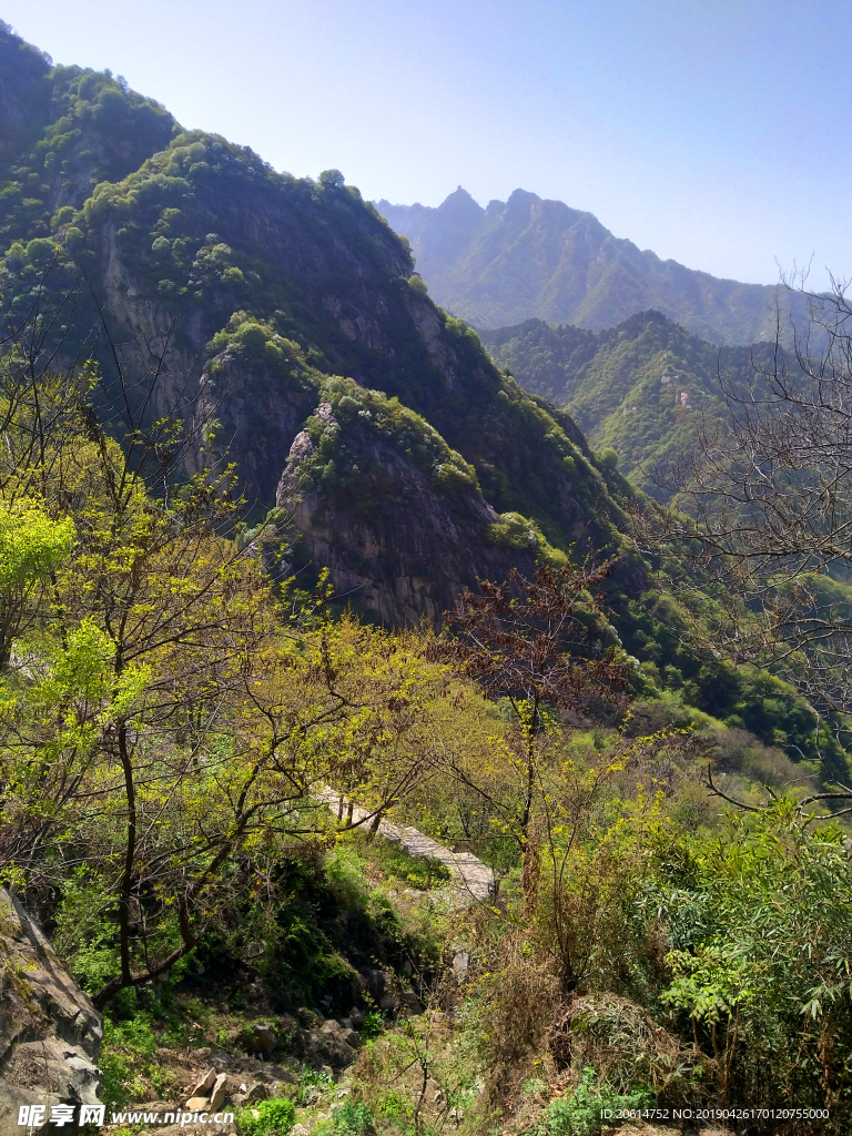 壮丽的大山风光