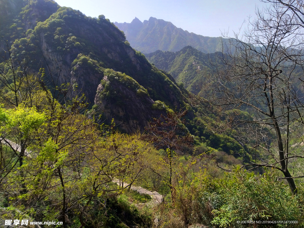 壮丽的大山风光