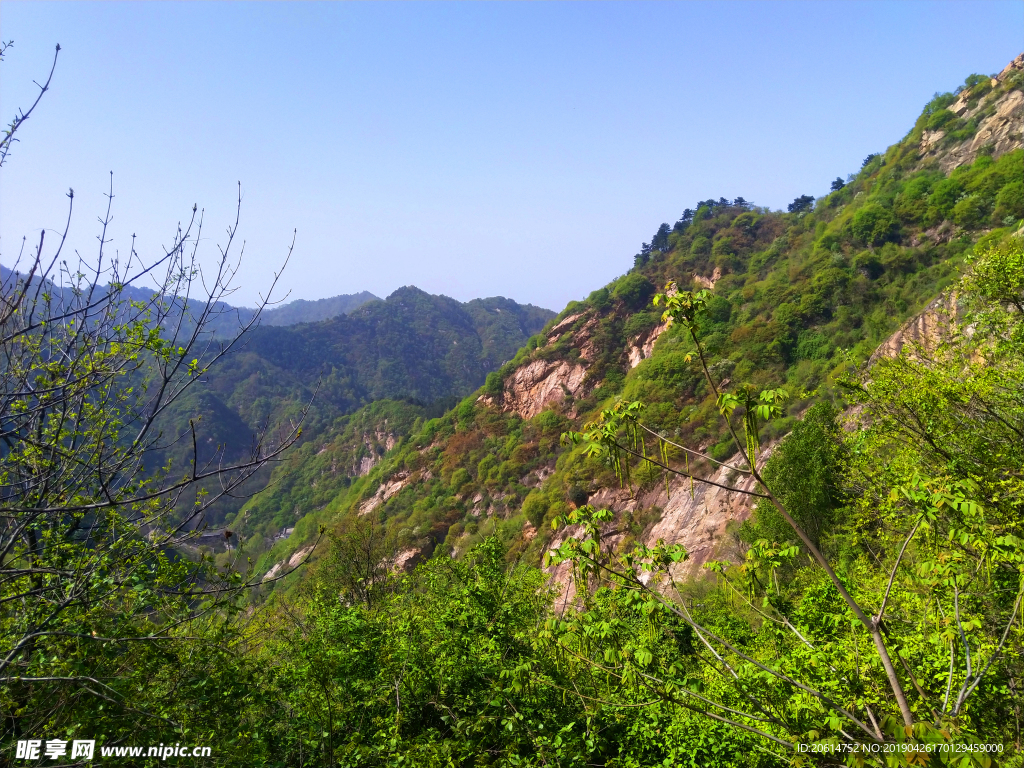 壮丽的大山风光