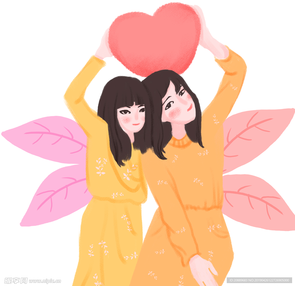 亲子 母女 母子 亲情 母亲节