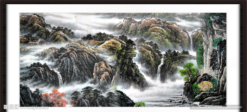 山水风景图