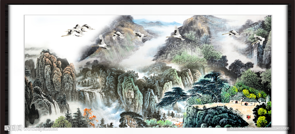 山水风景图