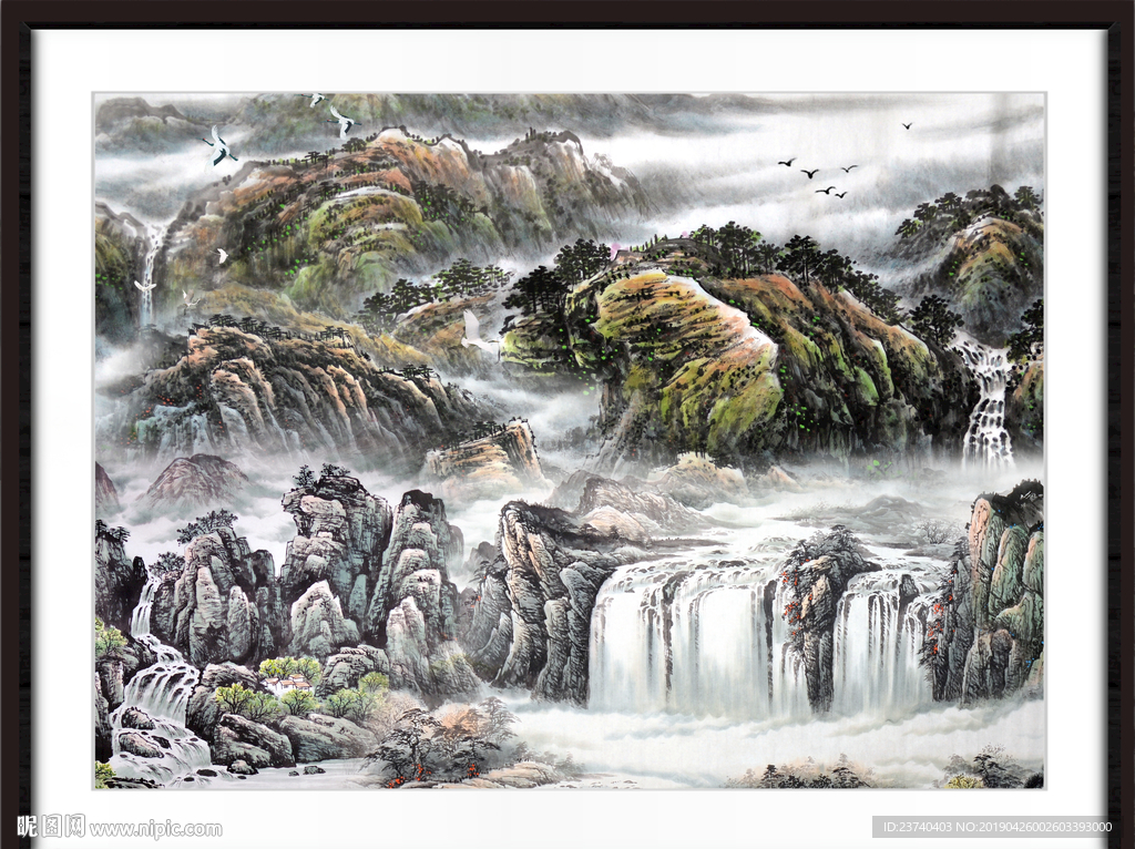 山水风景图
