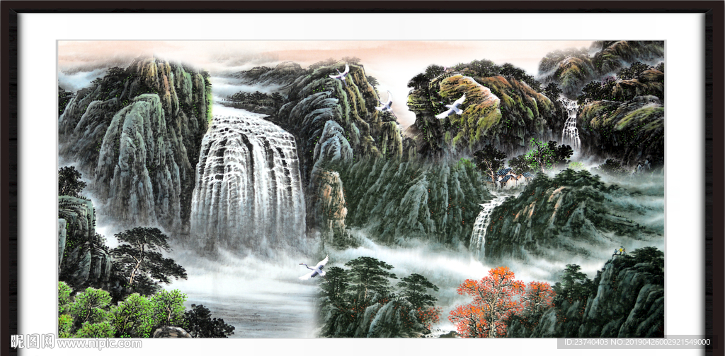 山水风景图