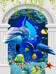 海豚海底世界