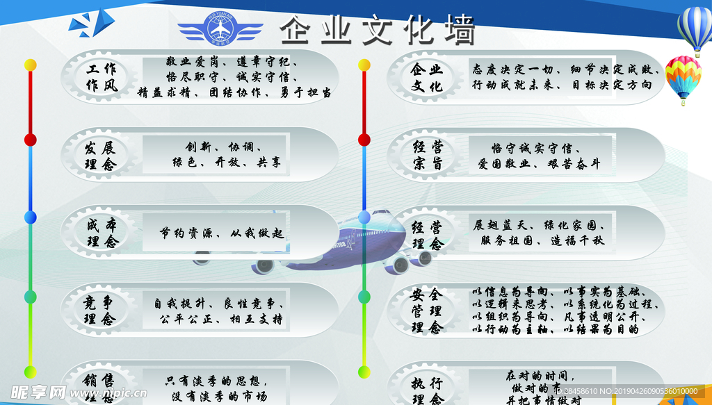 企业文化展板