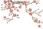 水墨梅花