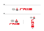 广汽三菱  logo