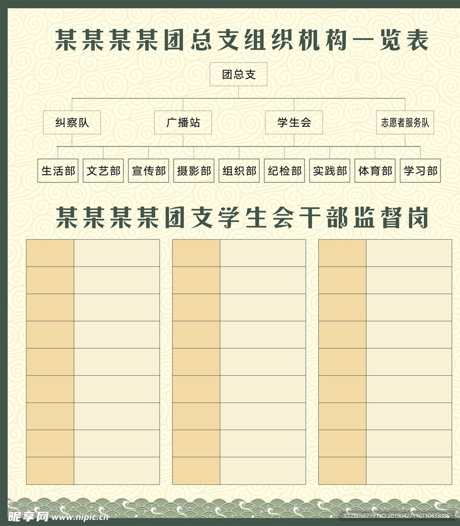 一览表