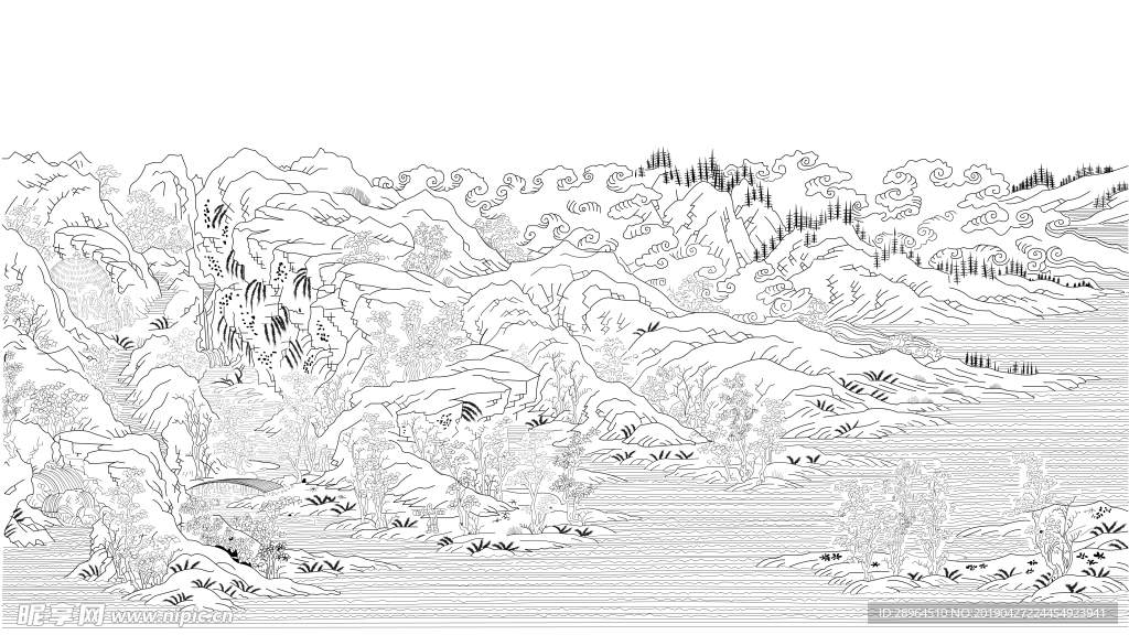 山水画