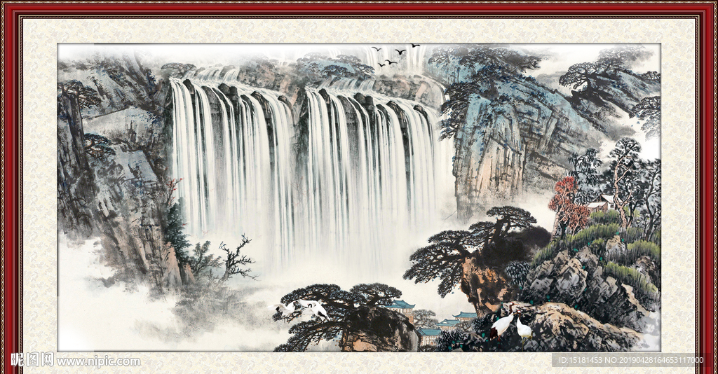 山水风景画
