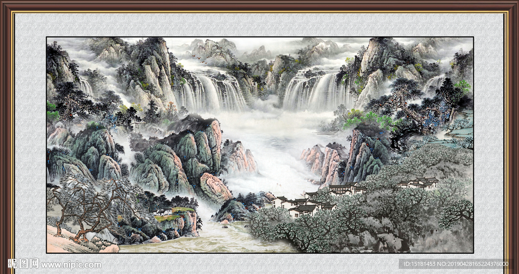 山水风景画