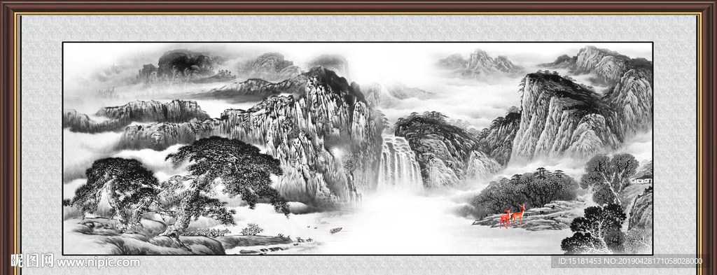 山水风景画