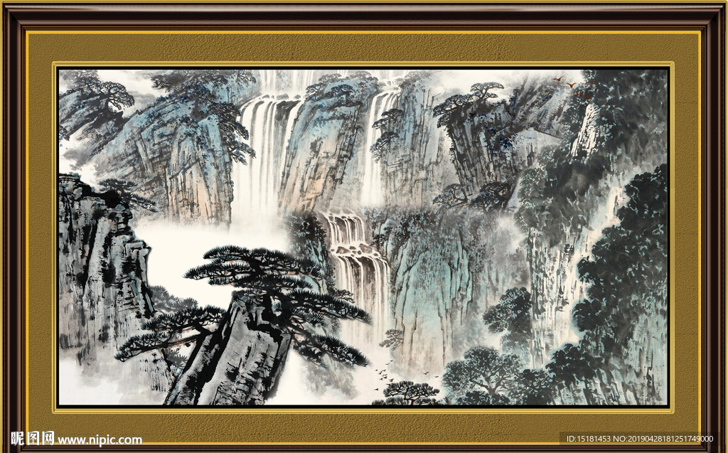 山水风景画