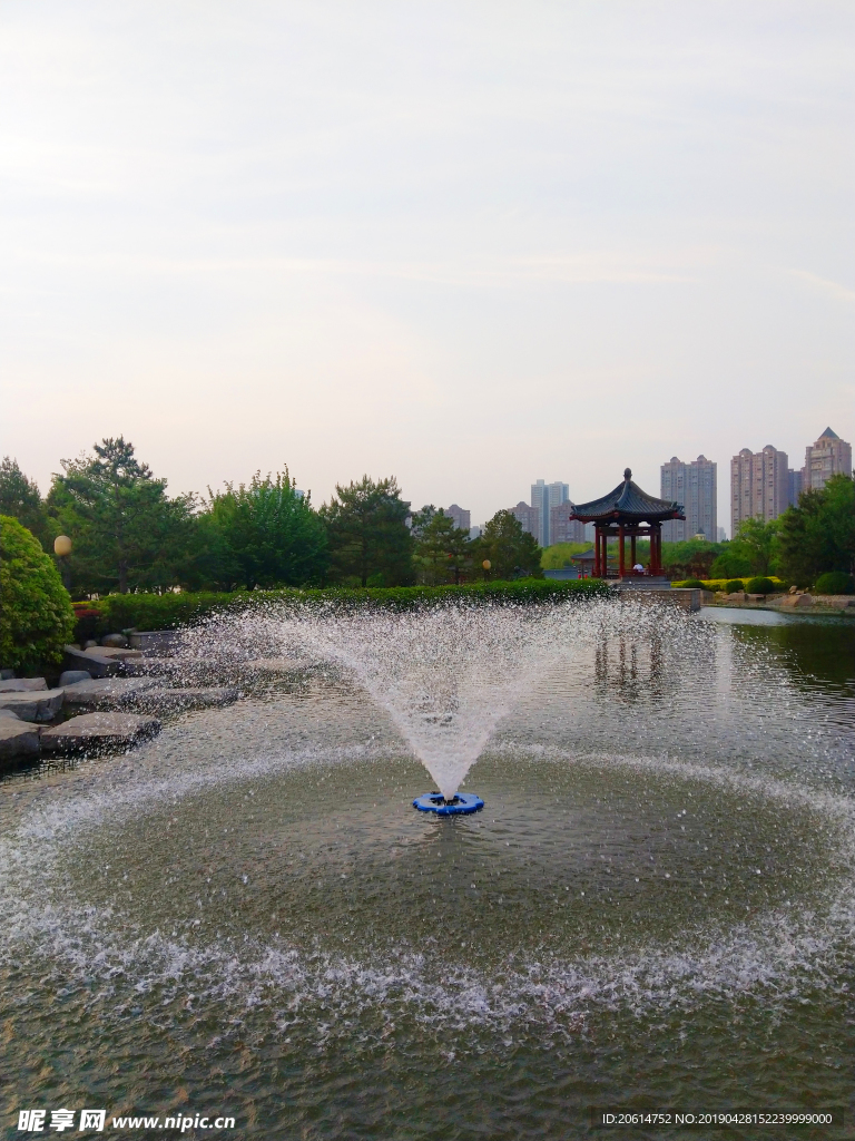 美丽的湖泊风景