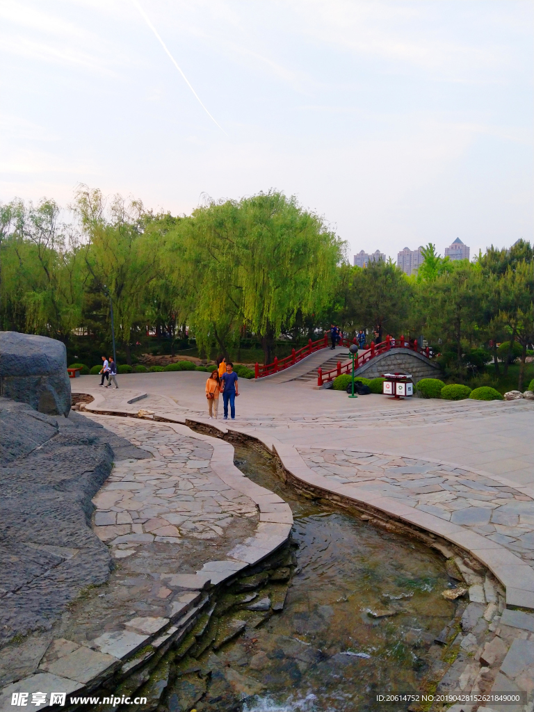 美丽的公园风景