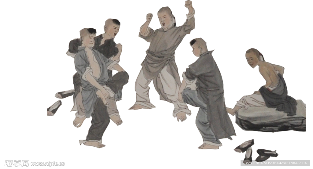 古代抵角运动