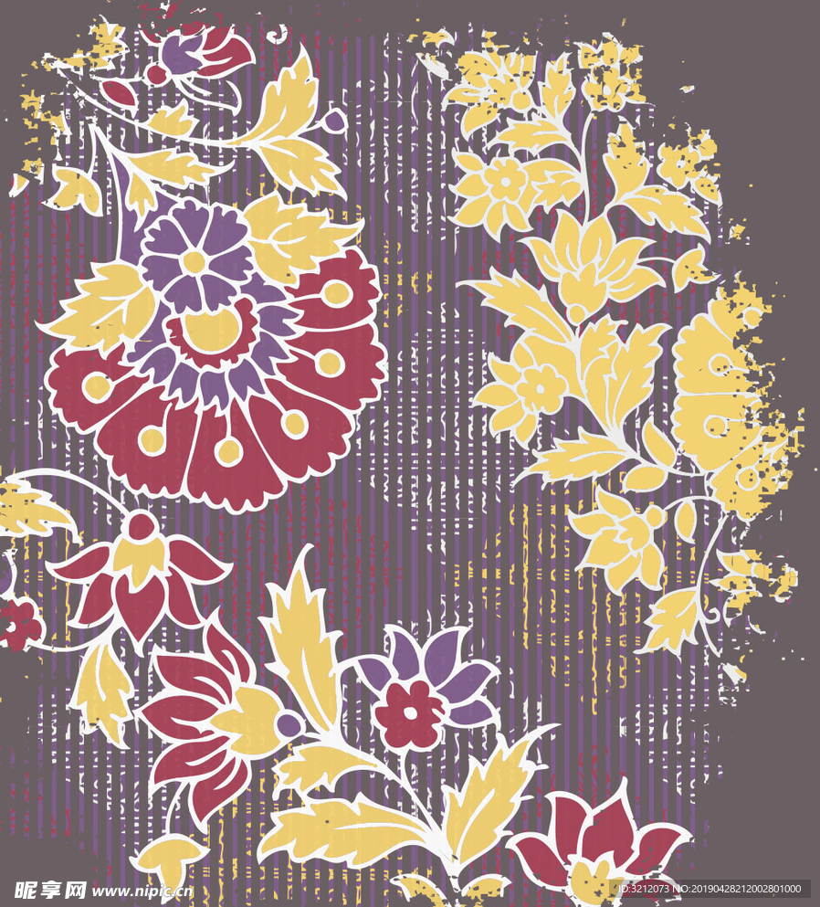 图案 花纹 植物 纹样 设计