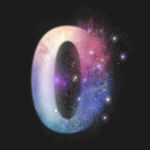 迷幻星空数字
