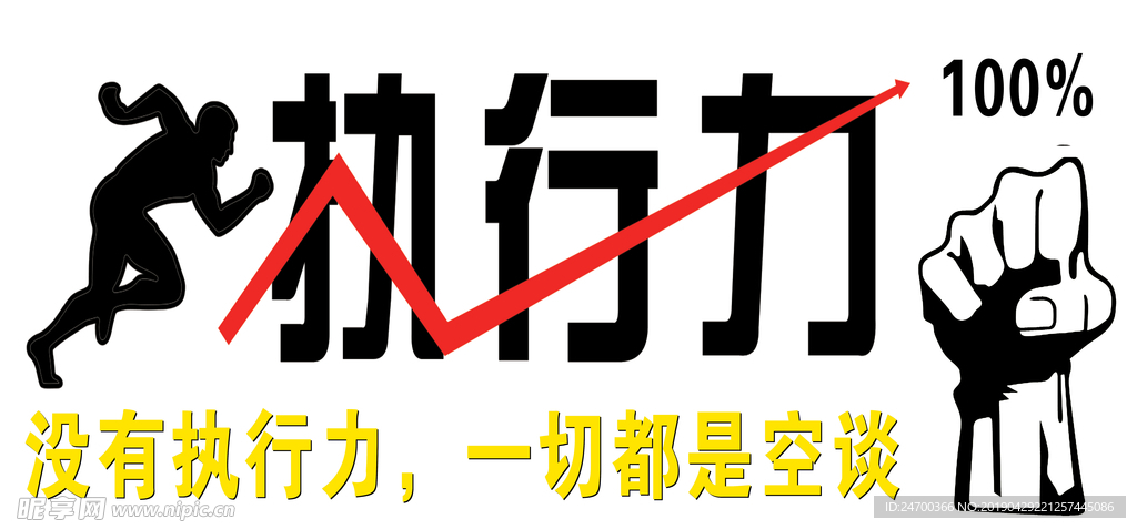 执行力海报设计