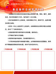 仓储管理制度 展板
