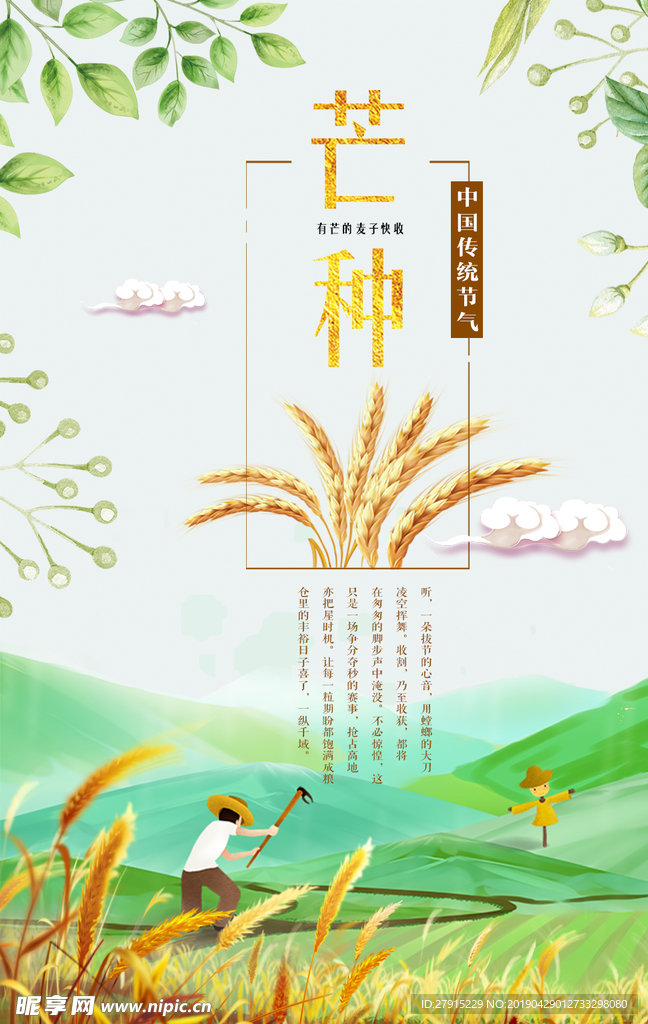 芒种海报