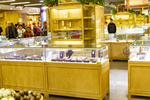 原木手工产品展示柜