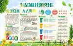 生活垃圾分类宣传栏