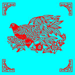 花鸟剪纸