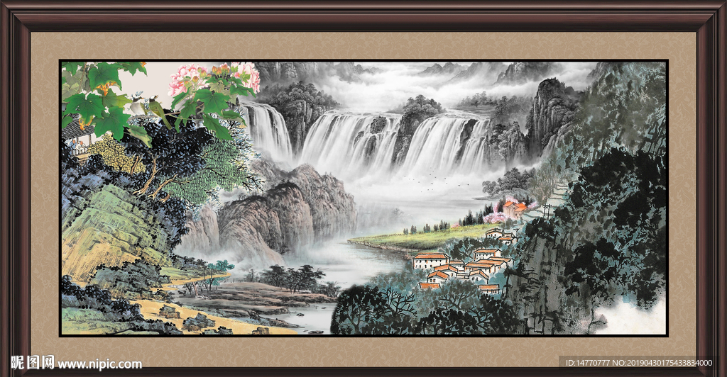 山水风景画