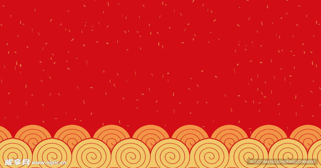 红色背景