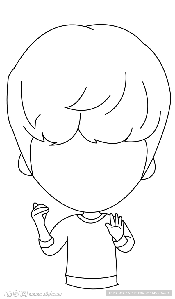 男孩