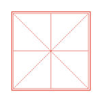田字格矢量素材