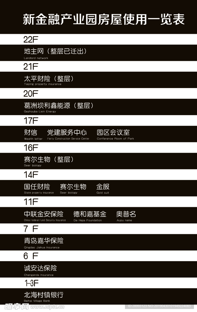 指示牌