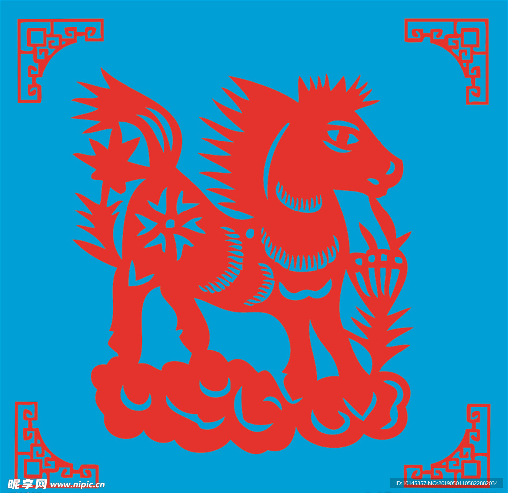 马剪纸