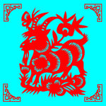 羊剪纸