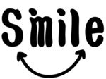 微笑smile卡通字母艺术字