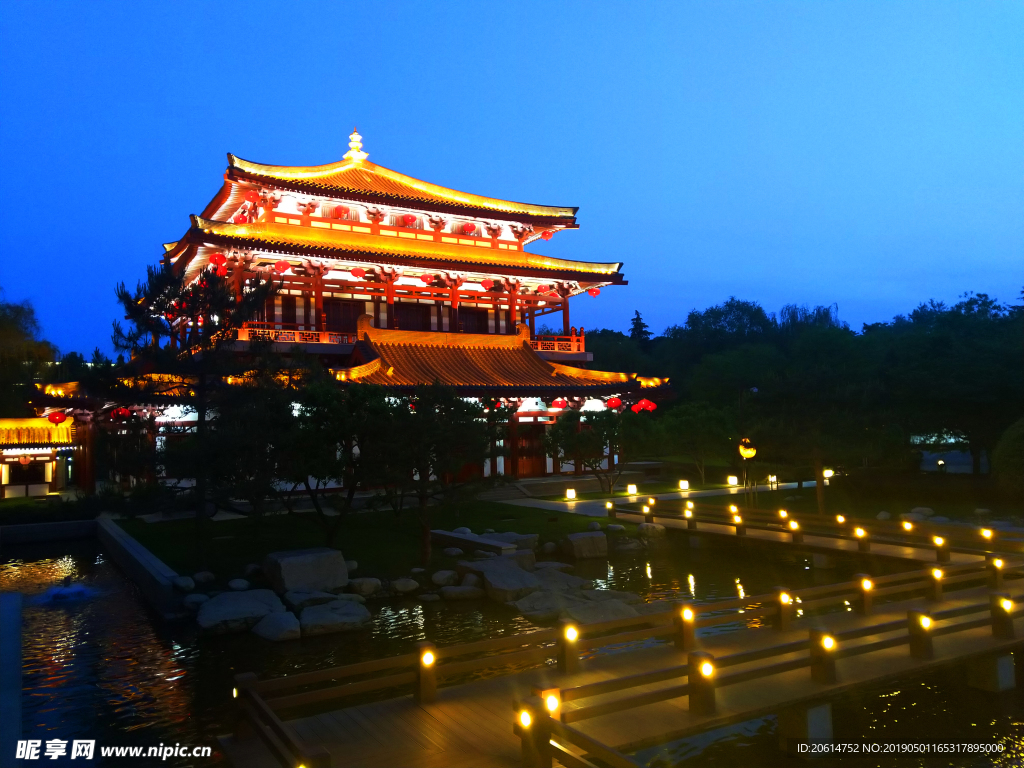 夜色下的城市美景