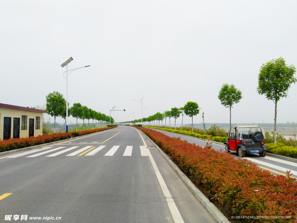 乡村道路美景