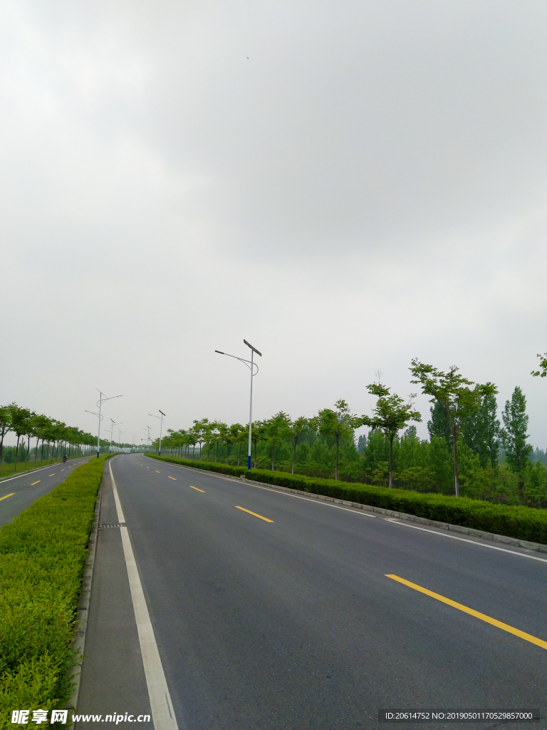 美丽的道路风景