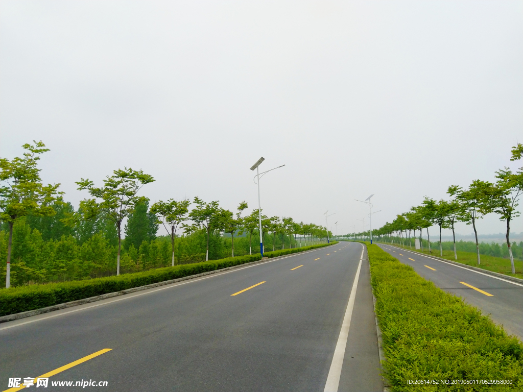 美丽的道路风景