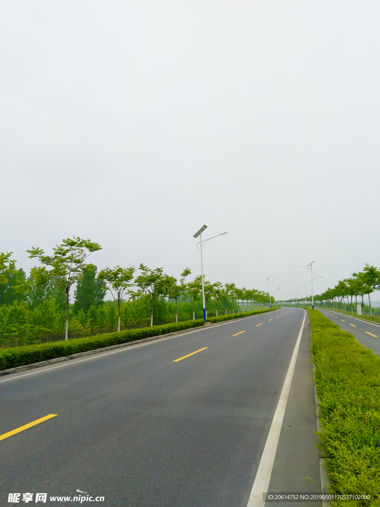 美丽的道路风景
