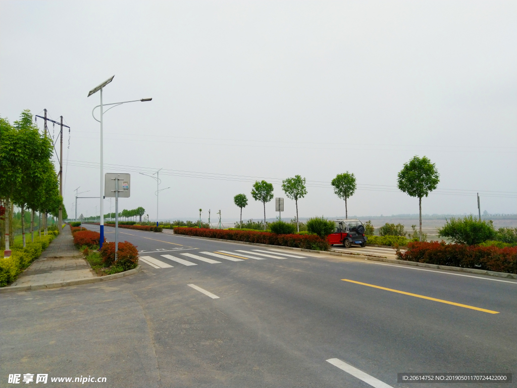 美丽的道路风景
