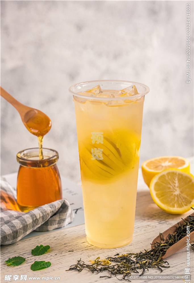 水果茶蜂蜜柚子茶高清图