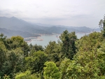 河源笔架山看万绿湖