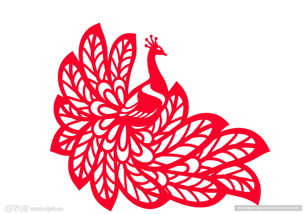 孔雀图案
