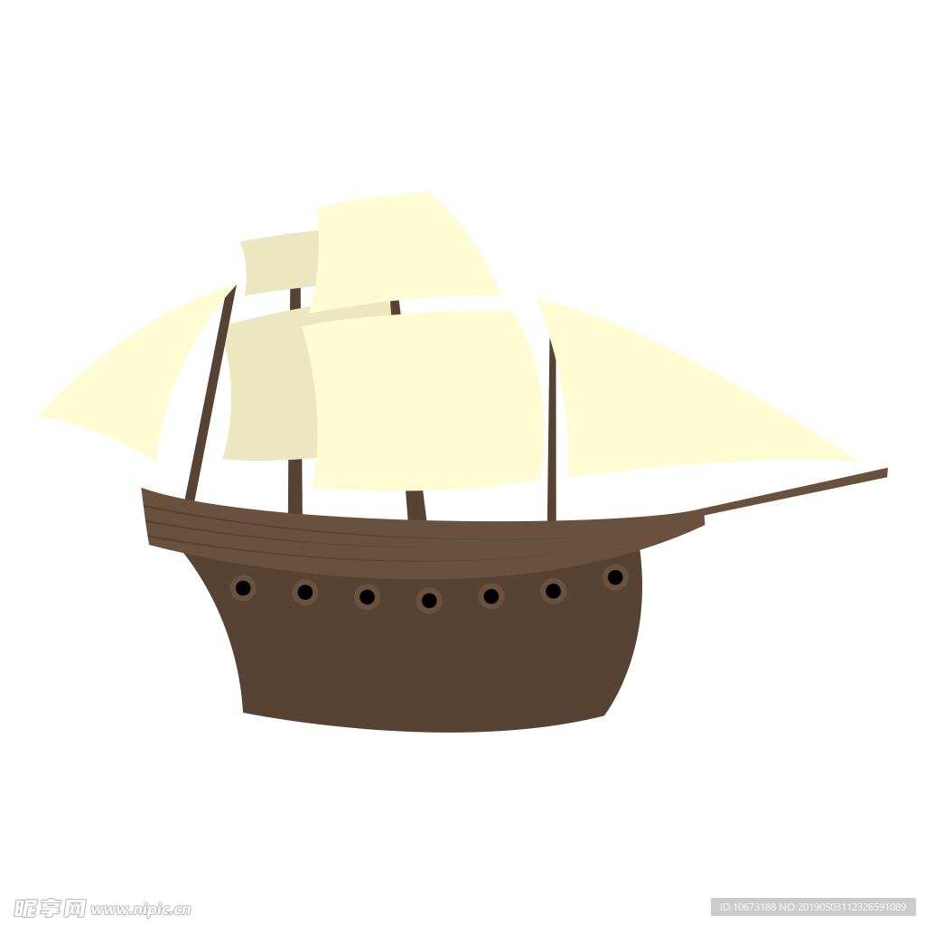 卡通船