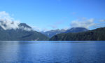 新西兰南岛米佛峡湾自然风光